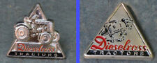 2 petits badges anciens en aluminium, Dieselross Tractors / tracteurs ( Fendt )