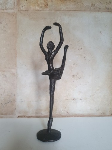 Statuette bronze danseuse - en,