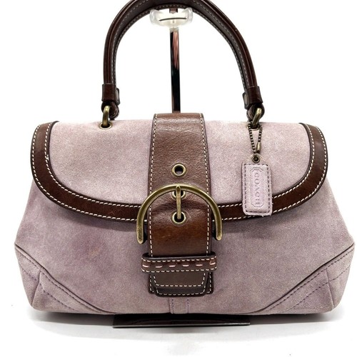 Sac main coach cuir - en,