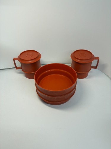 Vintage tupperware set - vintage, #1312