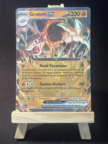 Carte pokémon grolem - carte,