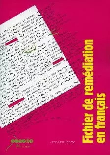 Fichier remédiation en - fichier,