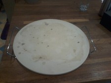 pierre à pizza réfractaire ronde 33cm