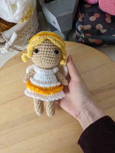 Angel poupée doudou - angel, fait