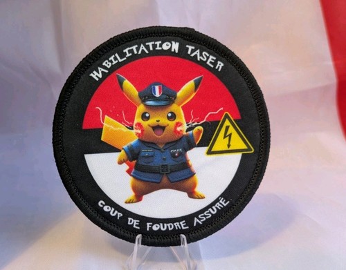 écusson scratch police - Écusson,