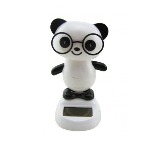 Figurine panda solaire animé - solaire,
