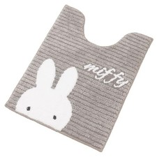 Tapis de toilette Senko Miffy Prima Miffy long env. 80 x 60 cm Gris