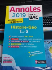 ANNALES 2019 - ABC DU BAC (Terminale S) : Histoire/géographie