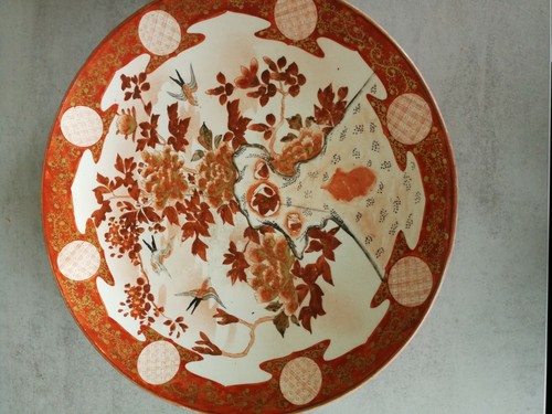 Grand plat japonais - japonais, céramique