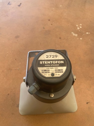 Neuf stentofon 2729 vml 15t - 2729, vml-15t