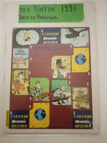 Jeu mémo tintin - +,