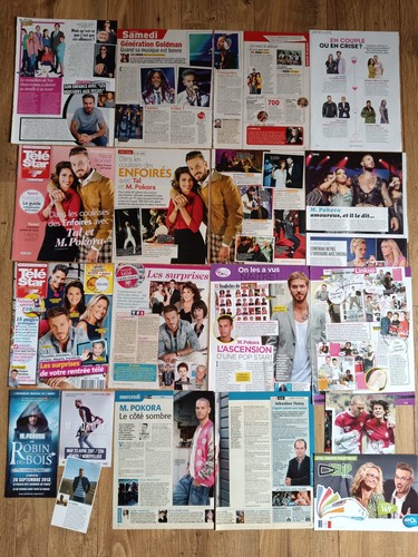 Pokora coupures de presse - coupures,