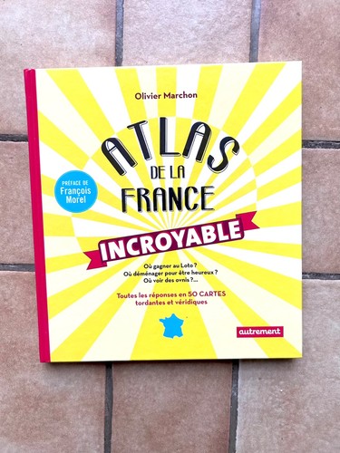 Beau livre atlas france - livre, la
