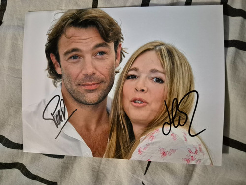 Signed autographe helene
