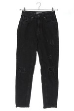PRIMARK Jeans baggy Dames Jeans T EU 36 noir style décontracté