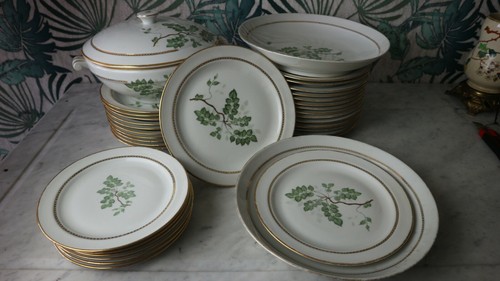Partie service diner - , assiettes
