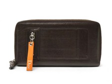 PORTEFEUILLE CHRISTIAN DIOR REMOVE BEFORE FLIGHT CUIR MARRON MONNAIE WALLET 650€