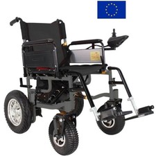 Fauteuil roulant électrique pliable léger, batterie 12Ah, voyage de 20km, 2*250W