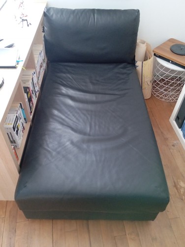 Méridienne ikea vilme noir - vilme,