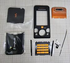 Original SonyEricsson W580i Walkman Cover mix noir NEUF RARE