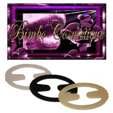 LOT DE 3 CLIP BLANC REGLABLE ATTACHE BRETELLE SOUTIEN GORGE REHAUSSE POITRINE