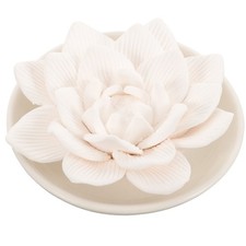  Diffuseur De Salle Bain D’huiles Essentielles Fleur Ceramique Parfum