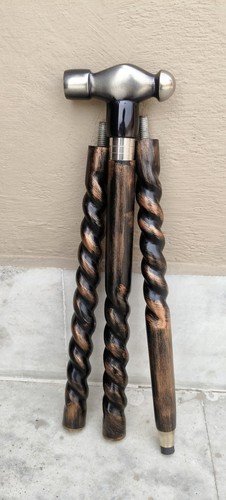 Bâton marche spirale en - de,