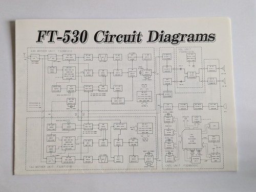 Yaesu 530 circuit diagrams - yaesu,
