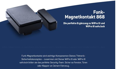 Contact magnétique sans fil