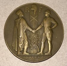 Médaille Coloniale Bronze - Centenaire de l'Algérie (1830-1930) - J-M Poisson.