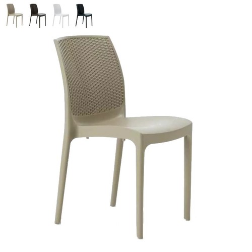 Chaise polyrotin - chaise, en