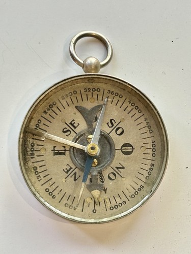 Boussole ancienne acier - ancienne,