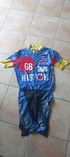 Combinaison Cyclisme Rétro HISTOR  GB   Taille L  Vélo Vintage 