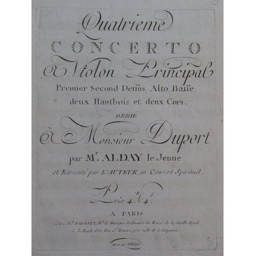 Alday jeune concerto 4 - jeune,