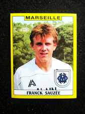 SAUZEE  OM MARSEILLE  image sticker N° 136 FOOT 89 PANINI 1989 FOOTBALL