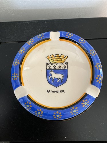 Ancien cendrier ceramique - cendrier,