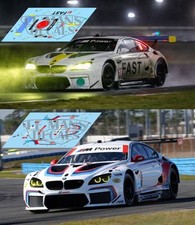 Décalcomanies BMW M6 GT LM