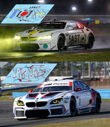 Décalcomanies bmw lm - décalcomanies, gt