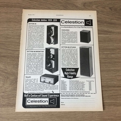 Gram165 magazine advert 11x8 - magazine,