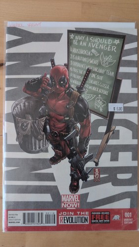 Uncanny avengers deadpool - avengers,