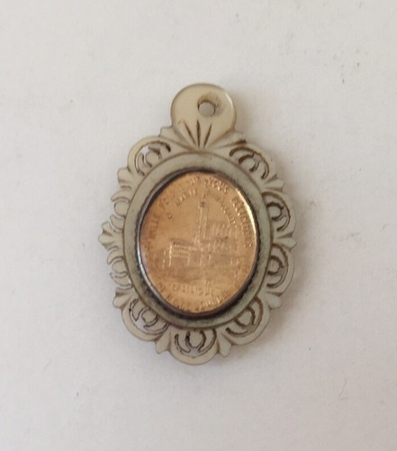 Pendentif médaille lourdes - pendentif,