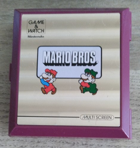 Jeu game watch mario - watch,