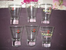 6 verres Martini