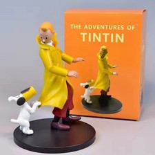 FIGURINE: TINTIN AVEC MILOU 18cm - NEUF AVEC BOITE - Par Moulinsart / Herge