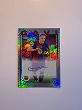 2024-25 Topps Chrome UEFA UCC Gavi ToppsFractor Auto /52 ~ SSP - FC Barcelona!