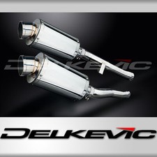Suzuki GSX1400 K2-K4 2001-2004 Echappement KIT-Silencieux 225mm Ovale Inox