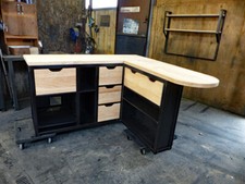 Comptoir d'angle / Banque d'acceuil