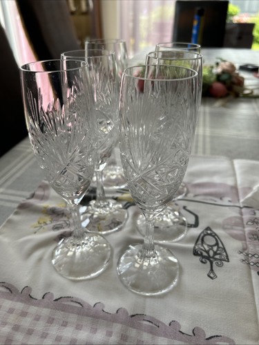 Flûtes champagne cristal - flûtes, à