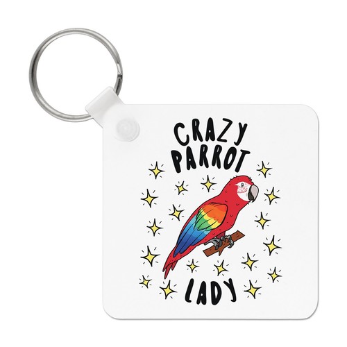 Crazy perroquet lady - crazy, stars
