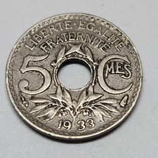 5   CENTIMES  LINDAUER    1933